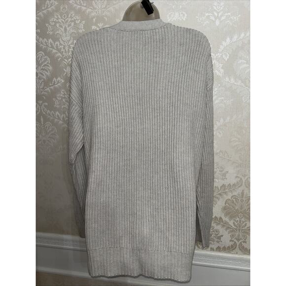 NWT Splendid Cotton/Silk Blend Long Sleeve Button Cardigan Sweater Size M $198 - Picture 6 of 9